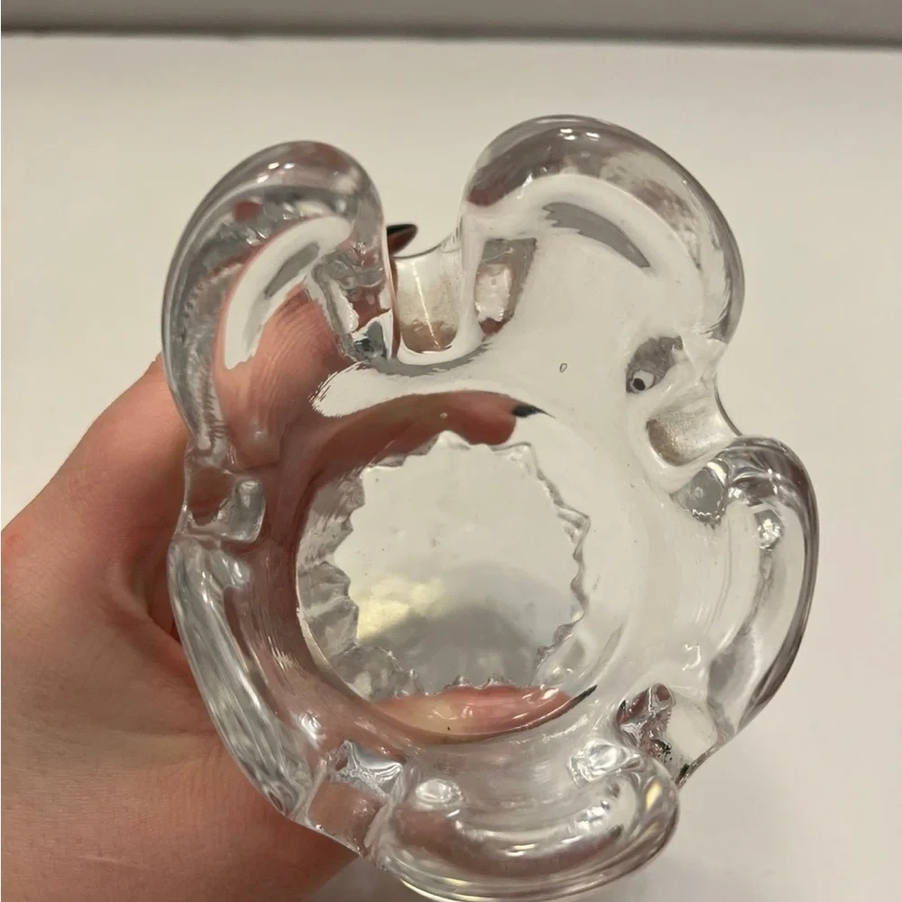 Swedish Sunflower Crystal Votive Holder
